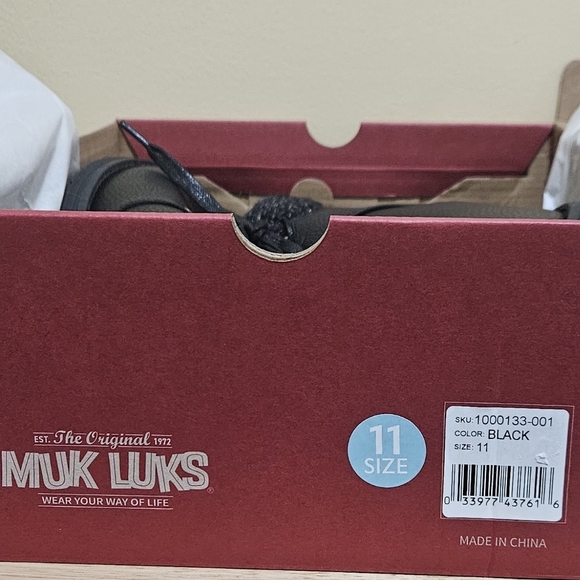 MUK LUKS Hiker Denali/Women's/Ankle Boots/black/urban hiking/lace-up/size 11 - Picture 11 of 13